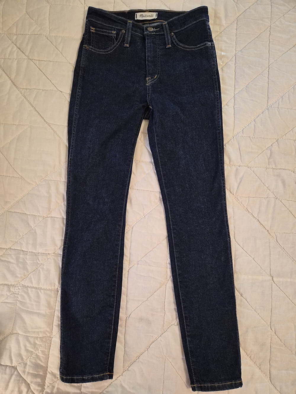 Madewell 10" High Rise Skinny Jeans - Size 25P